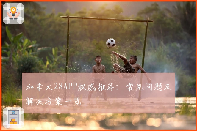 加拿大28APP权威推荐：常见问题及解决方案一览